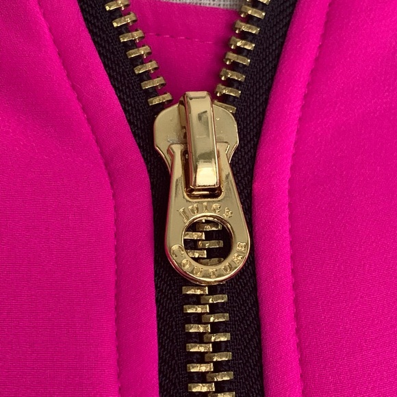 Hot pink JUICY COUTURE bomber jacket SMALL - Picture 8 of 10